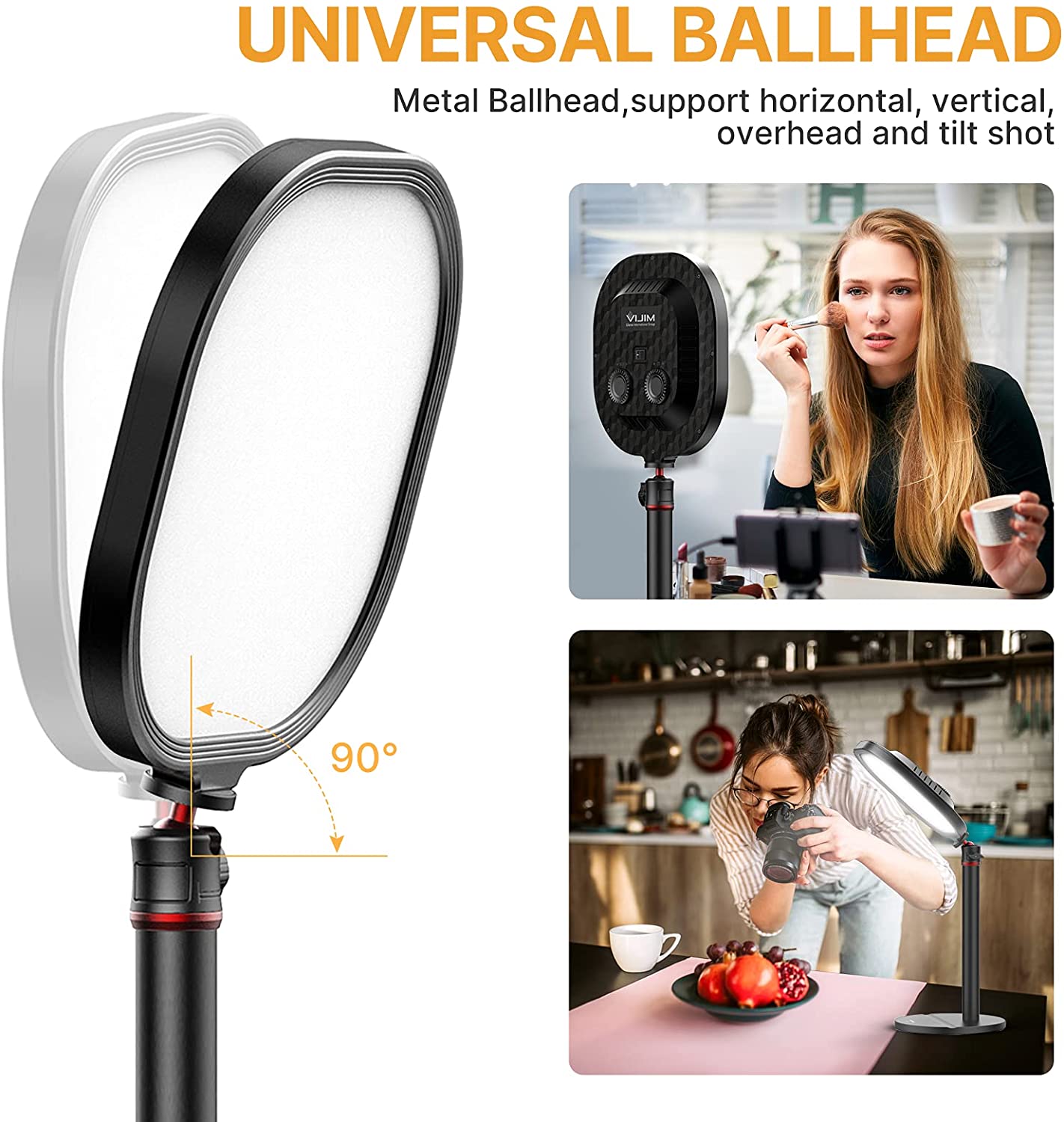 Luz Led Extensible para Escritorio Vijim K7