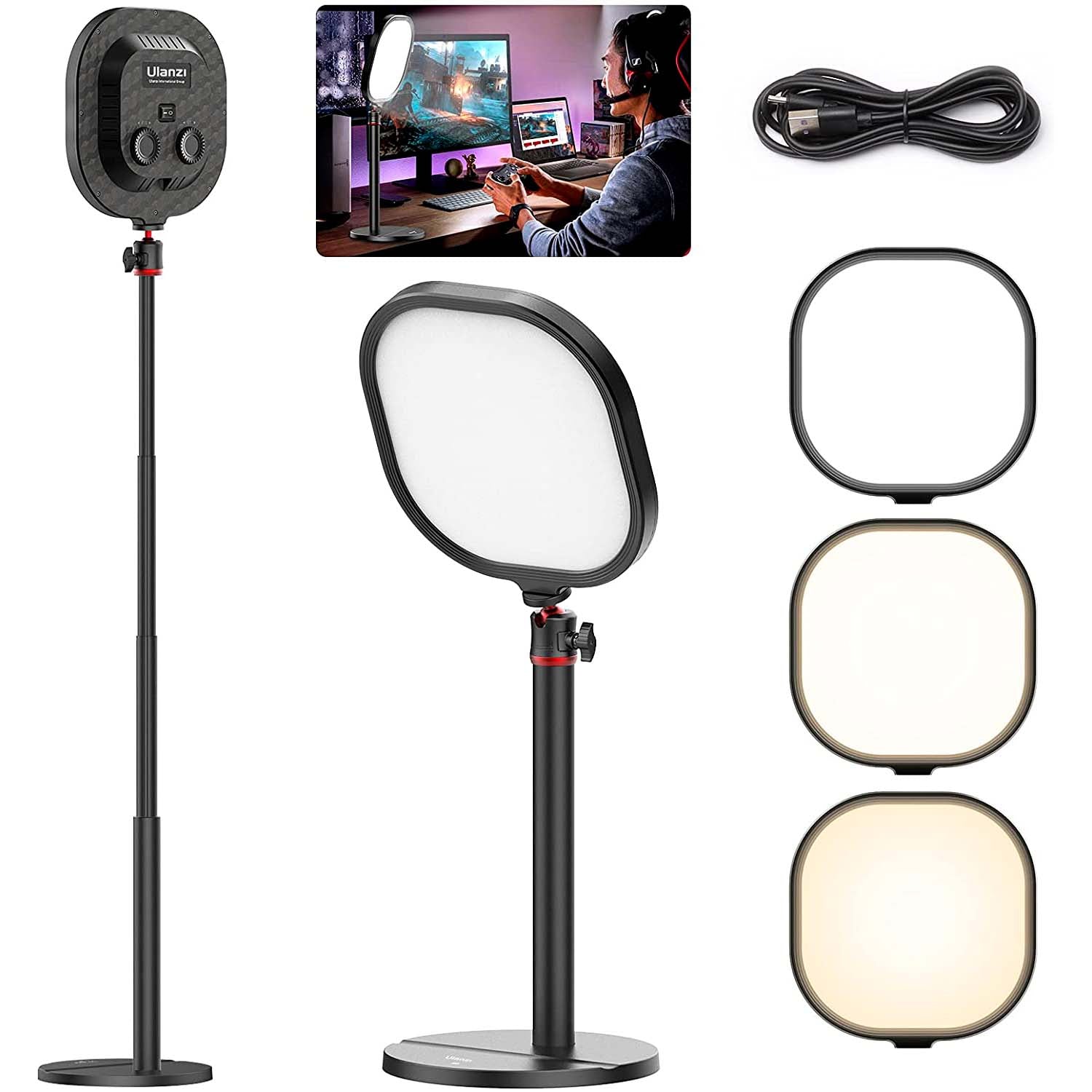 Luz Led Extensible para Escritorio Vijim K7