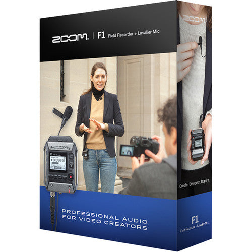 Zoom F1-LP Micro Grabadora con Micrófono Lavalier