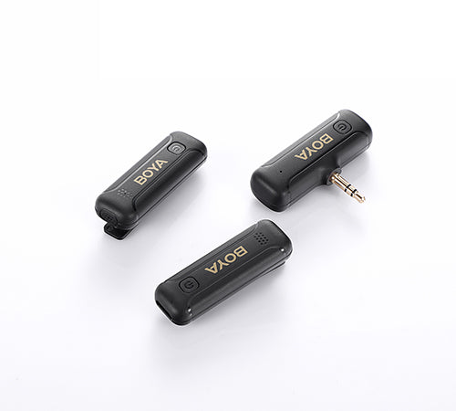 Micrófono Inalámbrico Doble TRS Boya BY-WM3T2-M2 50 Metros