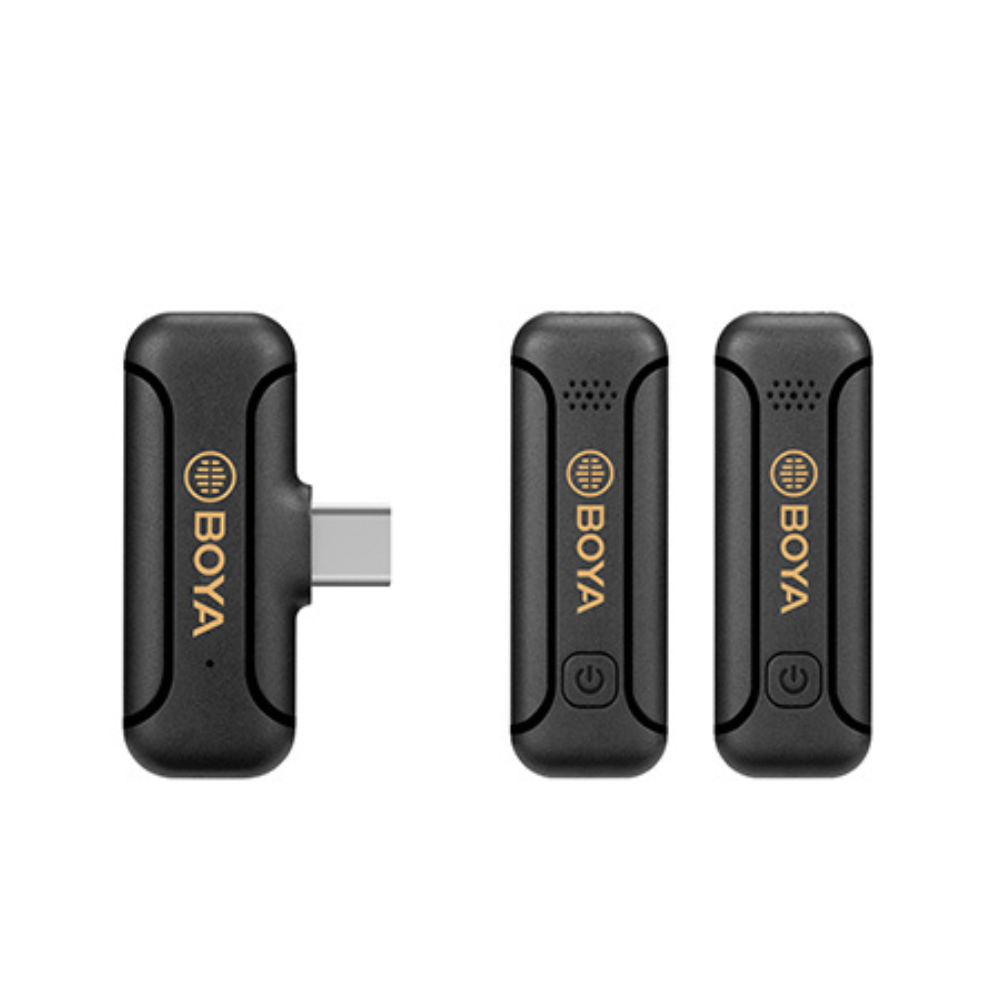 Micrófono Inalámbrico Doble USB-C Boya BY-WM3T2-U2 50 metros