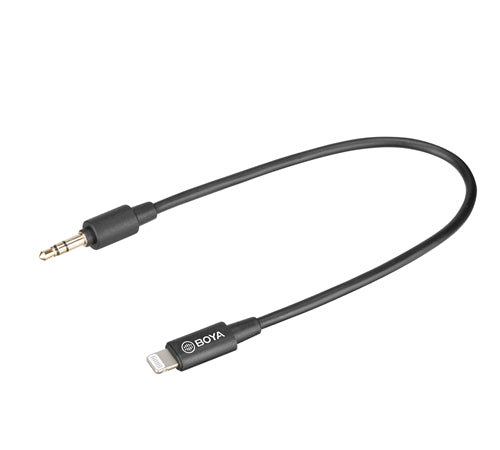 Micrófono Lavalier Boya BY-M2 para Iphone con Conector Lightning