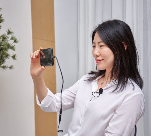 Micrófono Lavalier Boya BY-M2 para Iphone con Conector Lightning