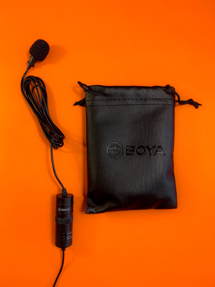 Microfono Lavalier Omnidireccional Boya BY-M1