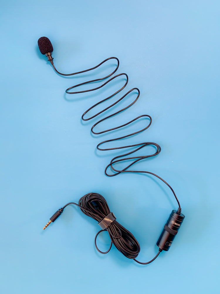 Microfono Lavalier Omnidireccional Boya BY-M1