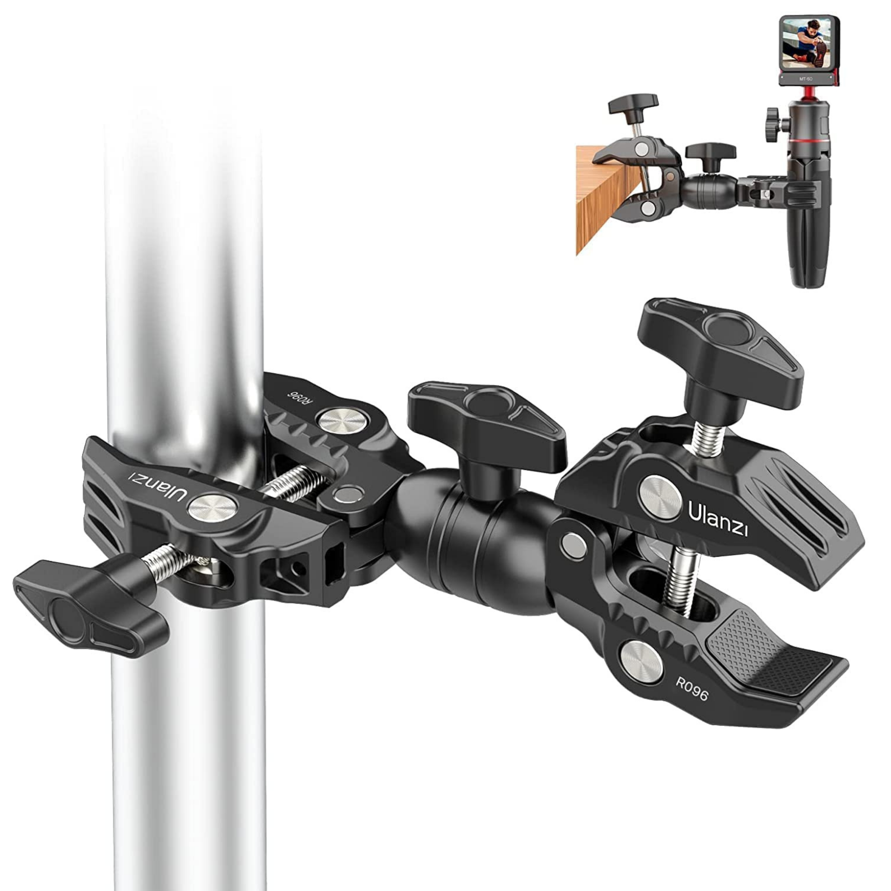 Pinza Doble Articulada Ulanzi R096