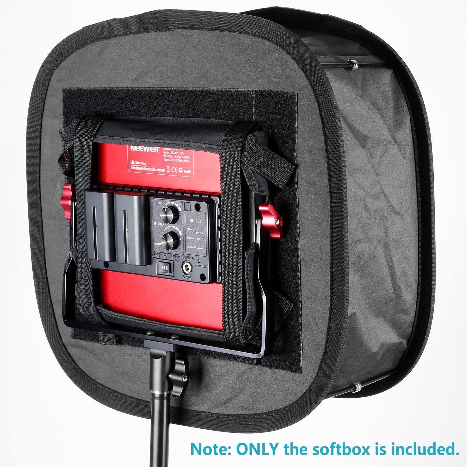 Softbox Neewer para Luz LED 660 41x17 cm