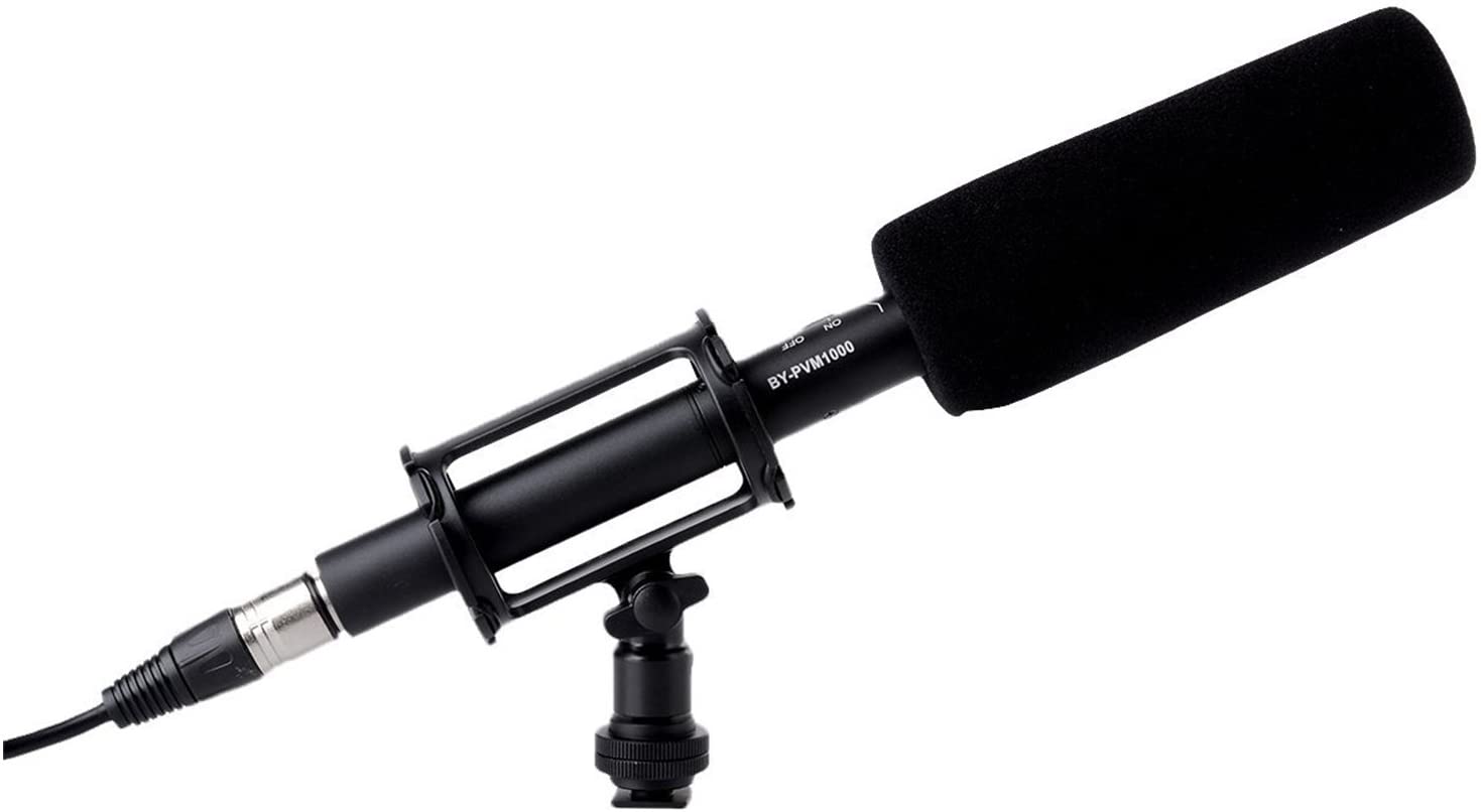 Soporte Para Micrófonos en Cañas o Sobre Cámara Boya BY-C04