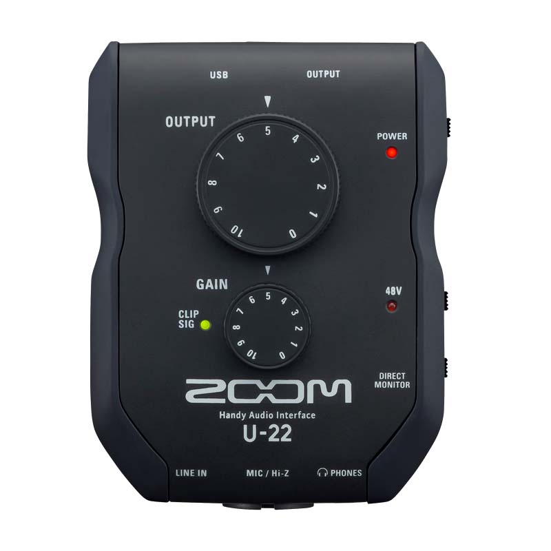 Interfaz de Audio Zoom U-22