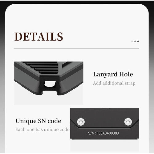 Ulanzi Falcam F38 Galleta con Base Desmontable Para Correas