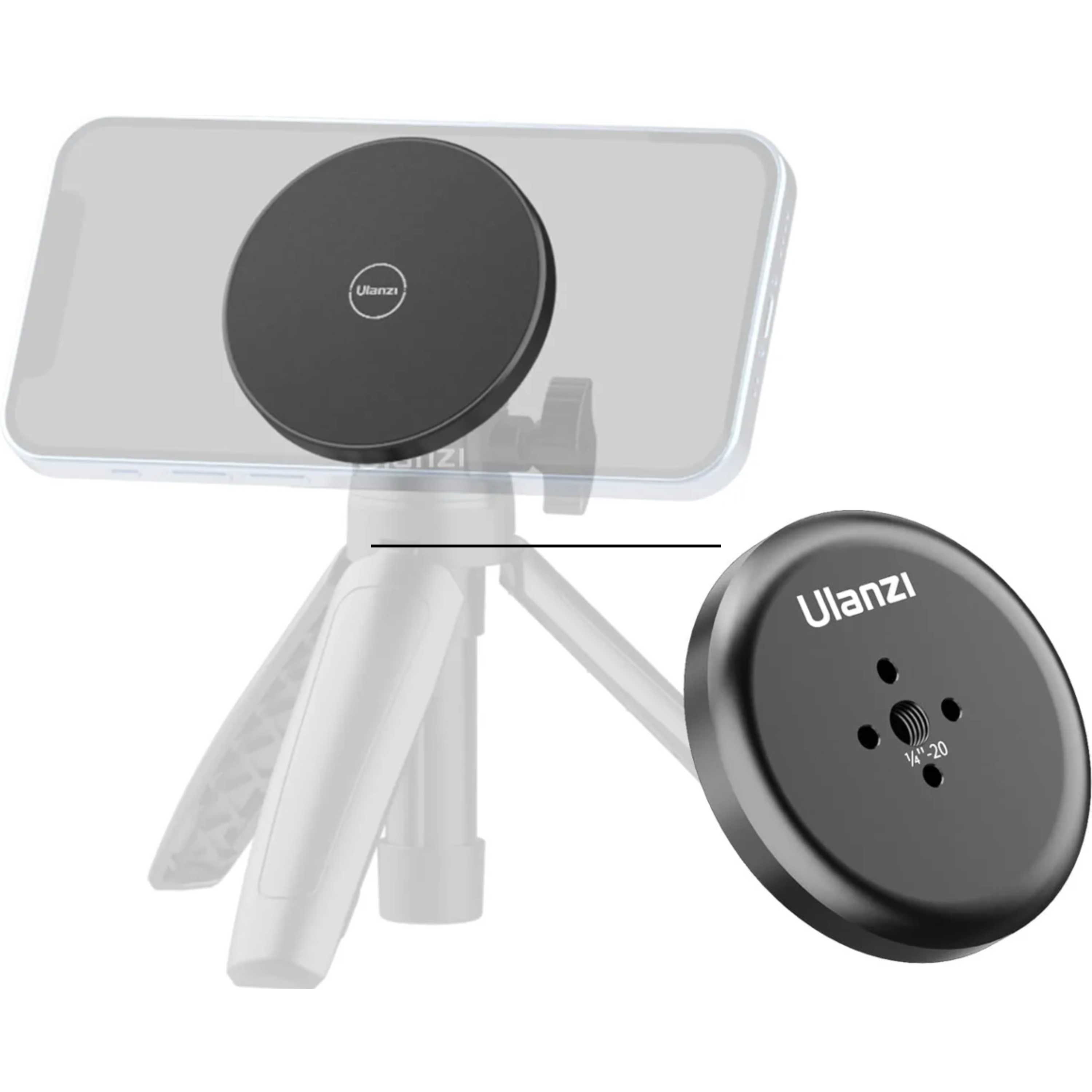 Ulanzi R101 MagSafe Soporte 1/4' Magnetico para Teléfonos