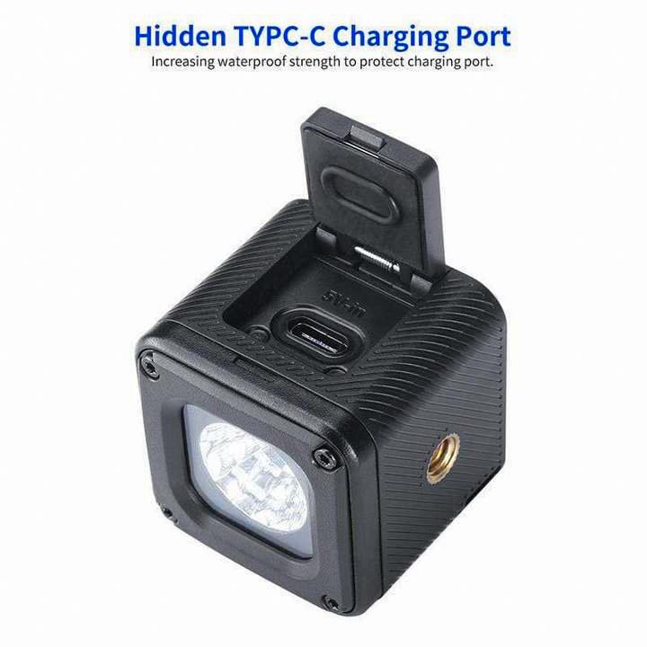 Luz LED Ulanzi L1 Pro Todo Terreno Para Camaras y Camaras Deportivas