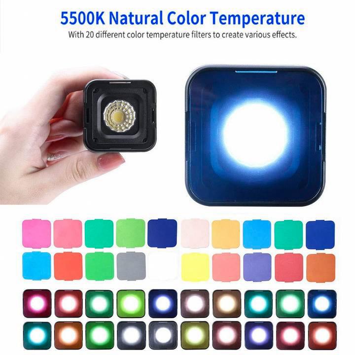 Luz LED Ulanzi L1 Pro Todo Terreno Para Camaras y Camaras Deportivas