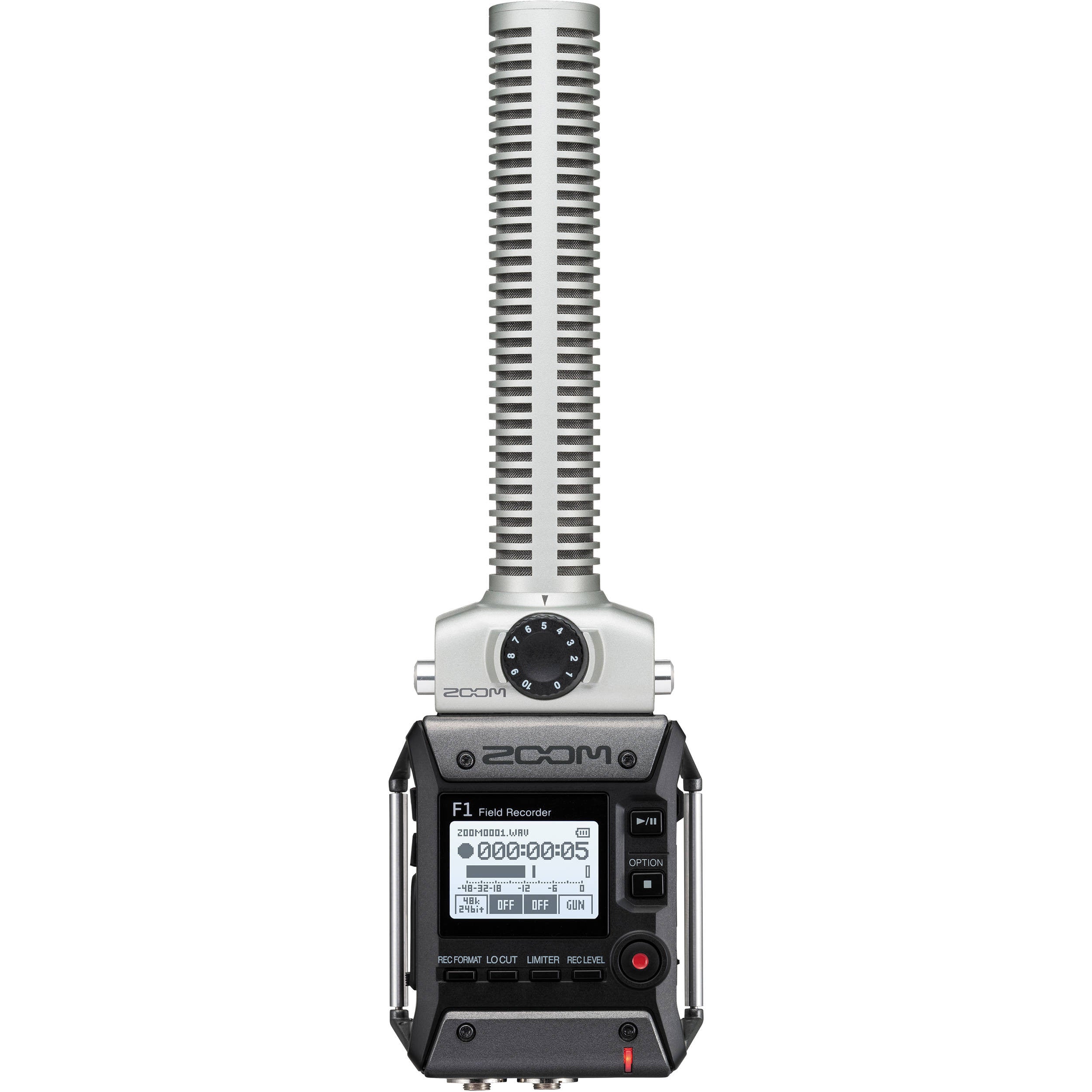 Micro Grabadora de Audio Con Micrófono Shotgun Zoom F1-SP