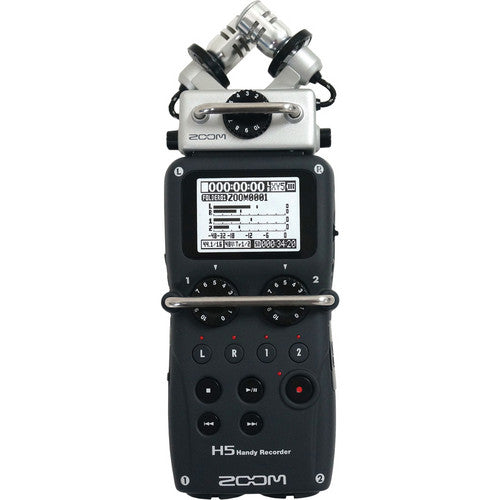 Zoom H5 Grabadora de audio portátil de 4 pistas con Capsula