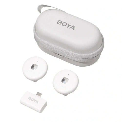 Kit de micrófono doble inalámbrico con conector USB-C Boya Omic-U