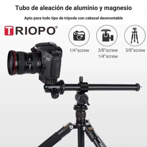 Adaptador Multi Ángulo Para Trípodes Triopo W-4