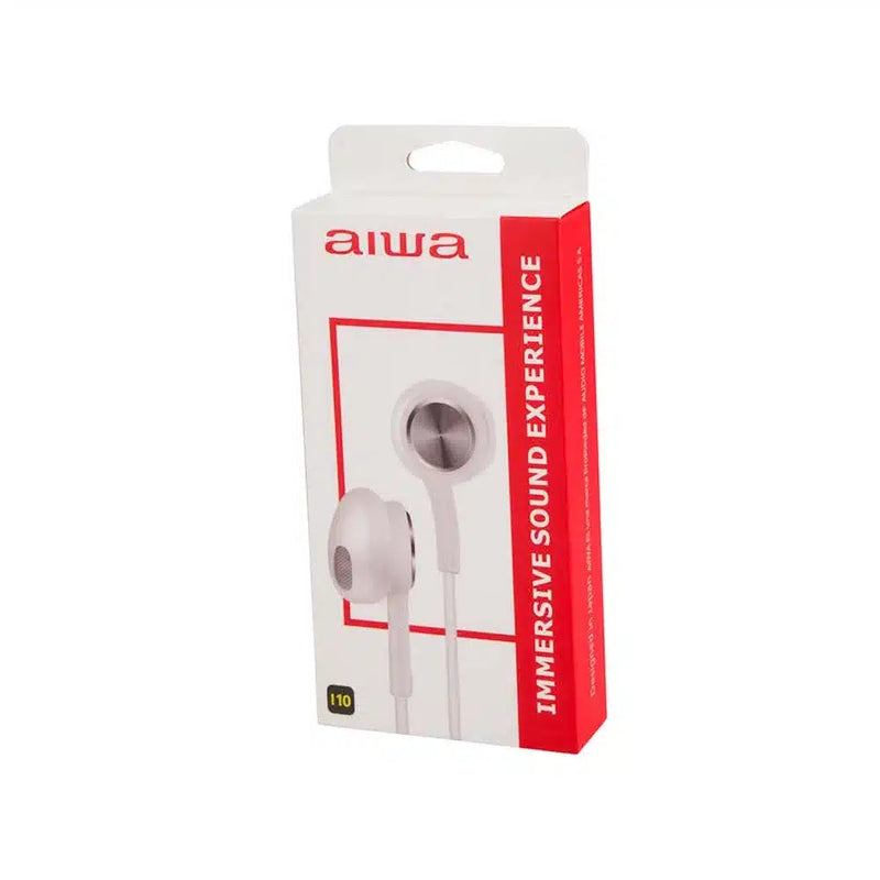 Audífonos Aiwa I10W In-Ear Blanco