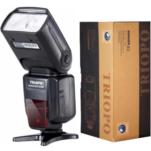 Flash Para Canon y Nikon Alta Velocidad 1/8000 HSS E-TTL I-TTL GN58 Triopo TR-988