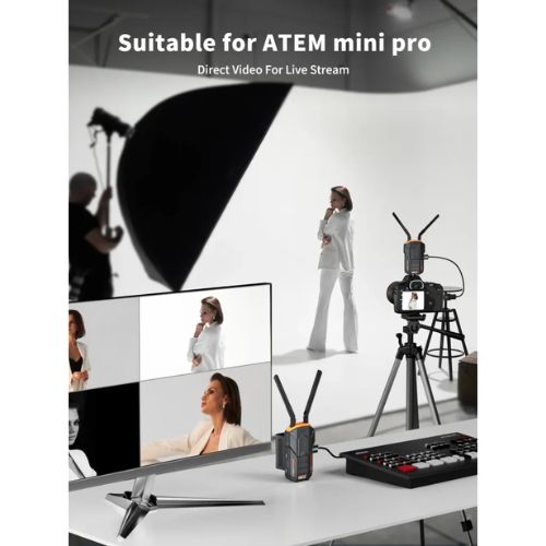 Kit Transmisión de Video Inalámbrico 200 metros con Baterías Lemorele R100 PLUS