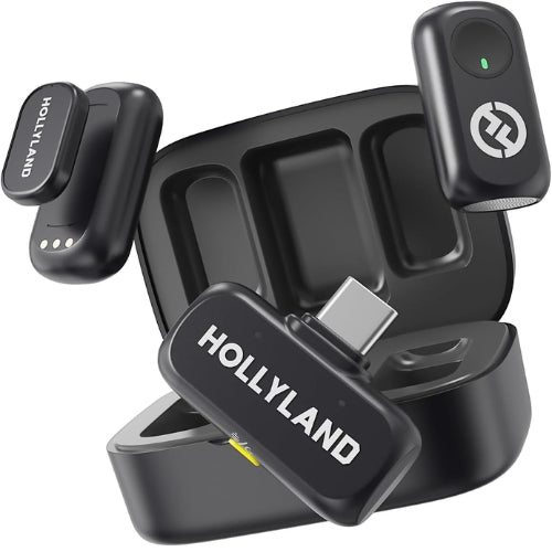 LARK A1 Duo – Micrófono inalámbrico USB-C con estuche de carga