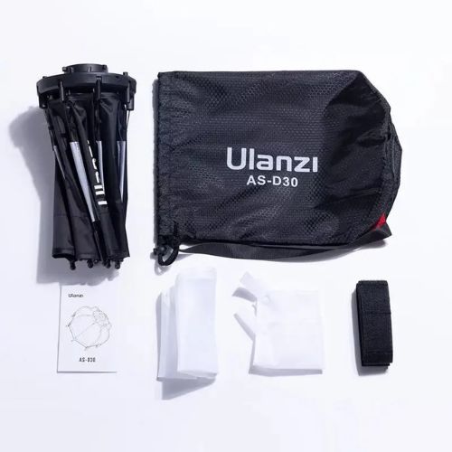 Accesorios que incluye el producto Mini Softbox Ulanzi AS-D30