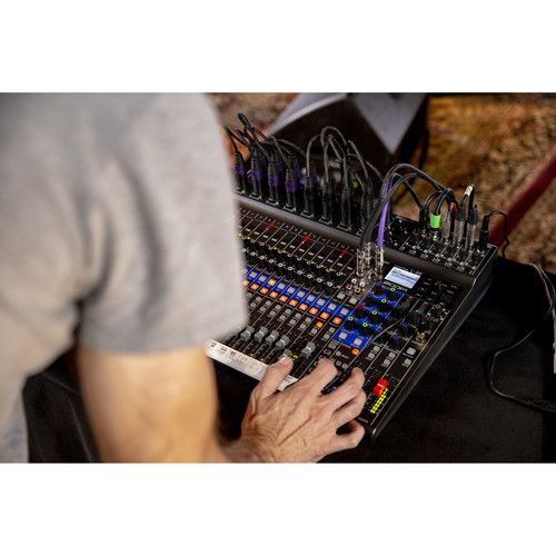 Mixer y Grabadora Zoom L-20 LiveTrak de Audio Profesional 20 canales