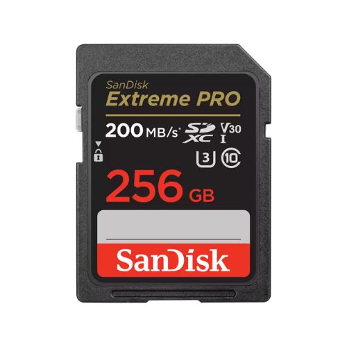 Tarjeta de Memoria SD 256GB SanDisk Extreme PRO SDHC y SDXC UHS-I