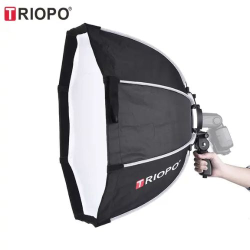 Softbox Octogonal Para Speedlight Con Empuñadura 120cm Triopo KS2-120