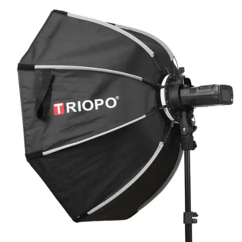 Softbox Octogonal Para Speedlight Con Soporte Para Trípode 55cm Triopo KX-55