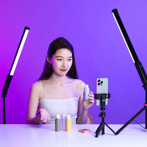 Barra de Luz LED RGB Ulanzi VL119 50cm – Portátil, Recargable y con 20 Efectos de Escena