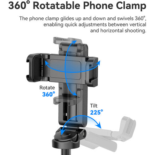 Trípode y Empuñadura Multifuncional para Teléfonos con Control Remoto Ulanzi JJ02