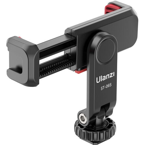 Ulanzi ST-06S - Soporte Multifuncional para Teléfonos con Zapata Fría y Rotación de 360 Grados