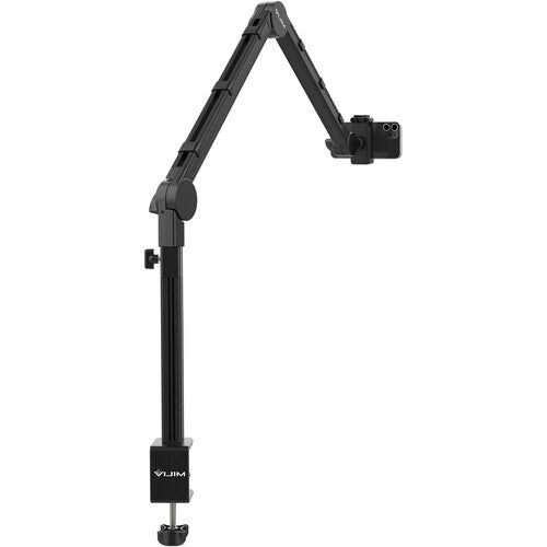 VIJIM LS24 - Brazo de Micrófono Multifuncional con Adaptadores y Soporte para Teléfono Móvil