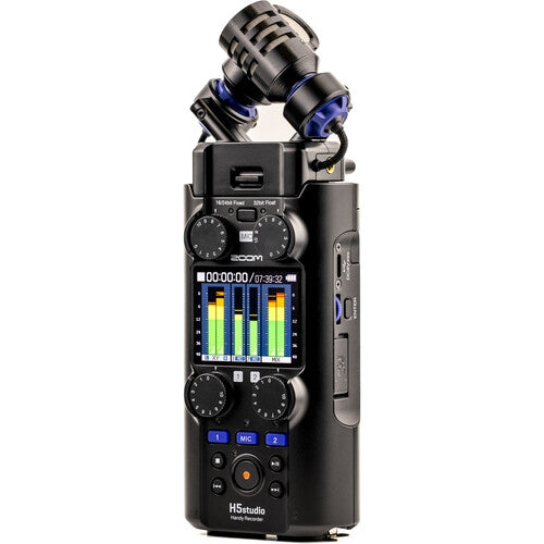 Zoom H5studio – Grabadora de Audio Profesional 32-bit Float con Interfaz 4-Canales