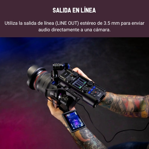 Zoom H5studio – Grabadora de Audio Profesional 32-bit Float con Interfaz 4-Canales
