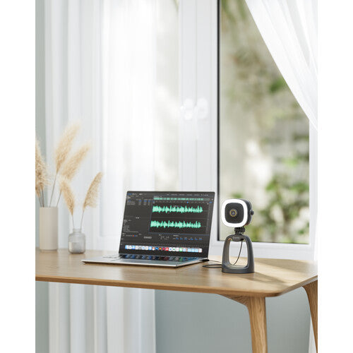 Boya BY-CM6B All in One, Micrófono, Cámara 4K y Luz Led