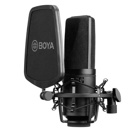 Microfono condensador Boya BY-M1000 Patrones polares seleccionables