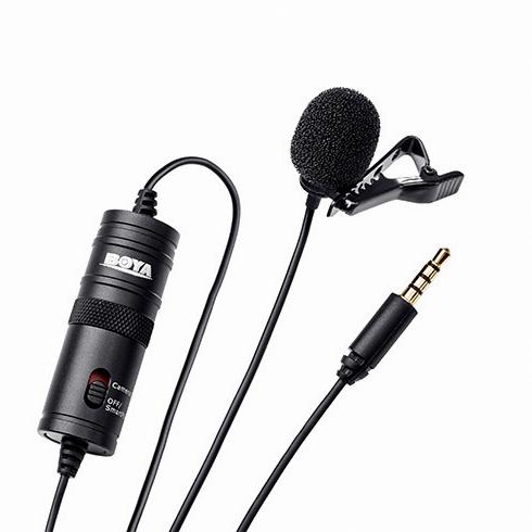 Microfono Lavalier Omnidireccional Boya BY-M1
