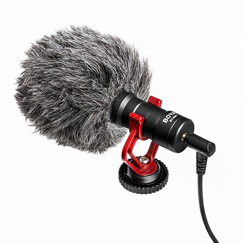 Microfono Compacto Cardioide Boya BY-MM1