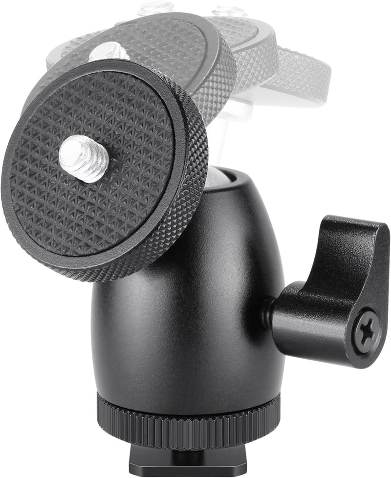 Cabezal de Bola Neewer con adaptador de zapata