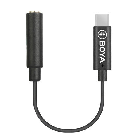 Cable Macho USB-C - Hembra TRS Boya BY-K4