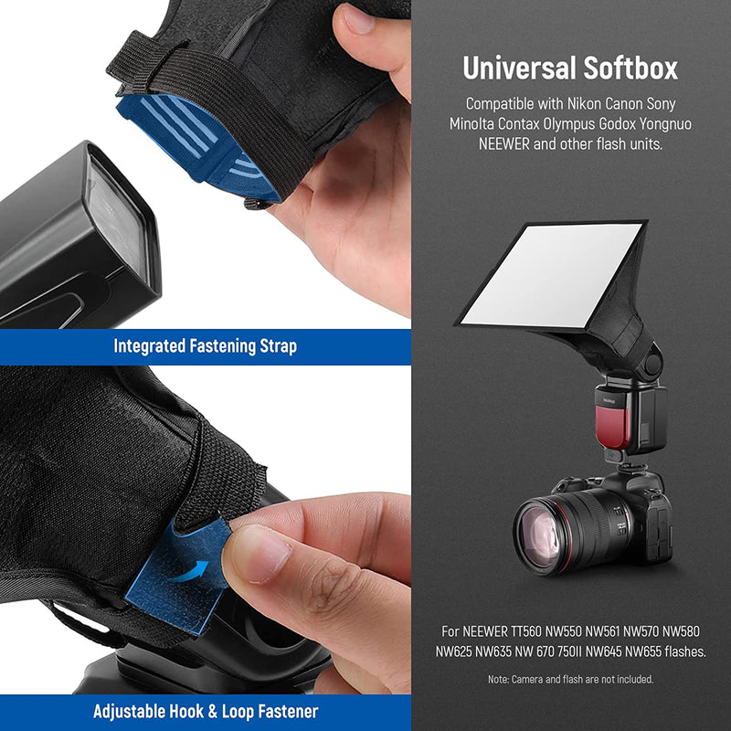 Difusor de Luz para Flash de 15.2 x 12.7 cm