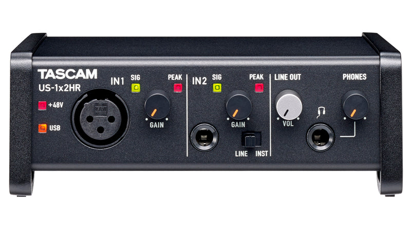 Interfaz de Audio USB Tascam US-1x2HR