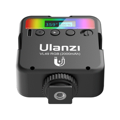 Luz Led RGB Magnética Ulanzi VL49