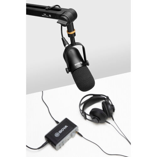 Micrófono Dinámico XLR para Podcast Boya BY-DM500