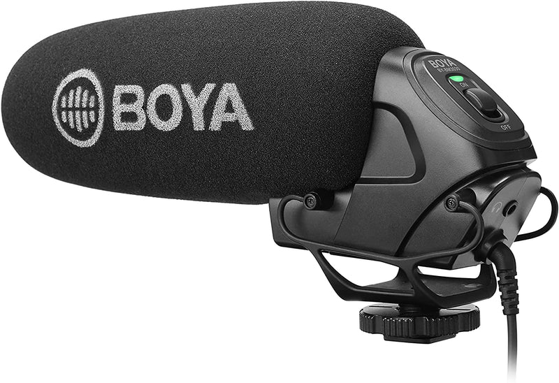 Micrófono Shotgun Condensador Boya BY-BM3030