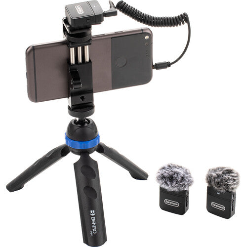 Saramonic Blink 100 B2 Sistema de micrófono inalámbrico 2,4 GHz (TX + TX + RX)