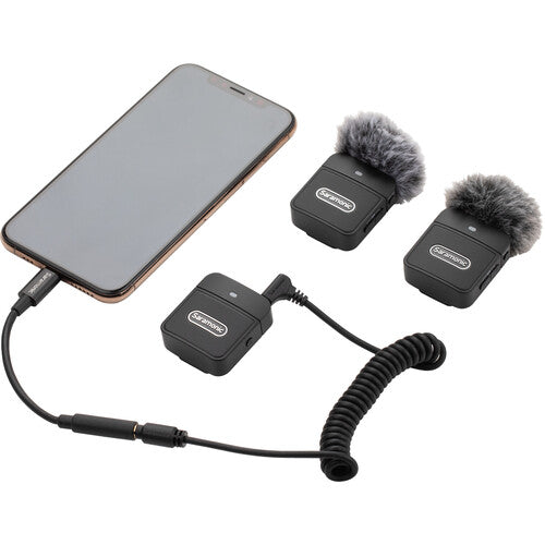 Saramonic Blink 100 B2 Sistema de micrófono inalámbrico 2,4 GHz (TX + TX + RX)