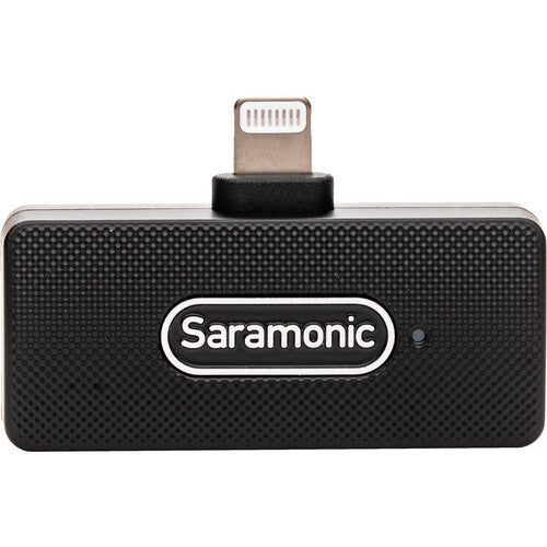 Saramonic Blink 100 B4 Sistema de micrófono inalámbrico 2 canales con conector Lightning (2.4GHz)
